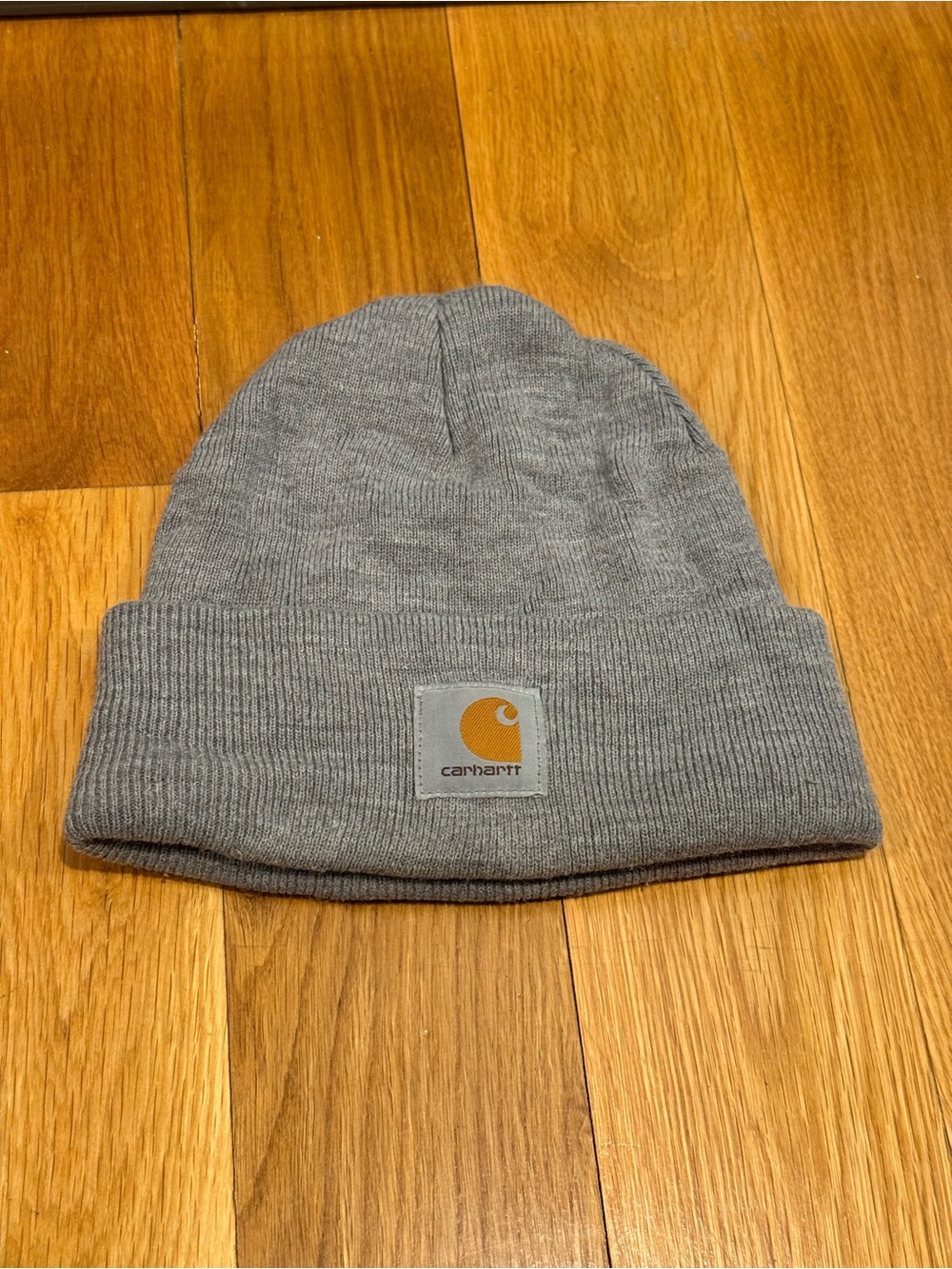 Carhartt A18 Heather Gray Knit Beanie One Size